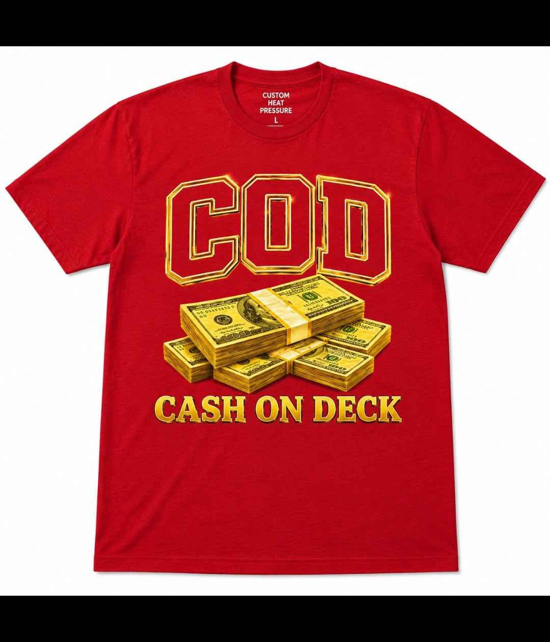 C.O.D. Signature Tee – Cash On Deck Gold Edition
